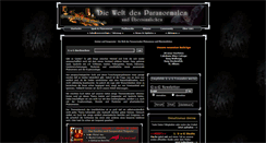 Desktop Screenshot of geister-und-gespenster.de